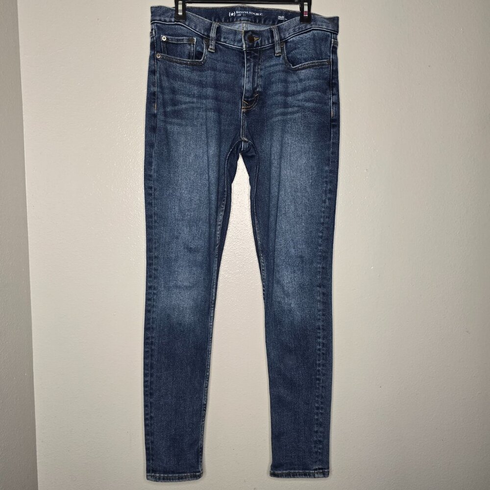 Banana Republic Mens Skinny Fit Jeans Size 32x34 Blue Pants